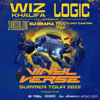 Wiz Khalifa and Logic coming to Darien Lake