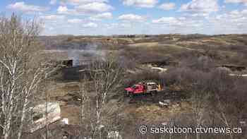 Controlled burn near Saskatoon escapes, threatens campground structures