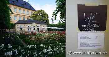 Bamberg: Toiletten-Aushang sorgt für Aufreger im Rosengarten-Café - 'gegen Gratis-Mentalität' - inFranken.de