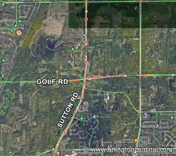 One Person with Life-Threatening Injuries in Crash at Sutton Rd and Golf Rd in Hoffman Estates - Arlington Cardinal