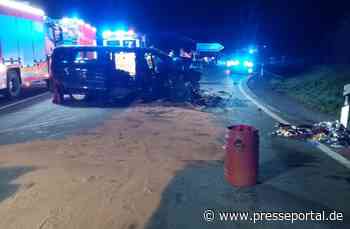 API-TH: Schwerer Verkehrsunfall auf der A9 bei Schleiz