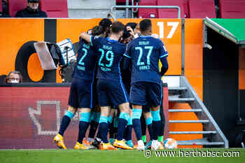 Auswärtssieg in Augsburg! - Hertha BSC