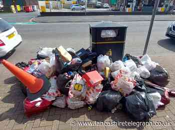 ‘This is shameful’: Section of major Blackburn road is becoming fly-tipping hotspot