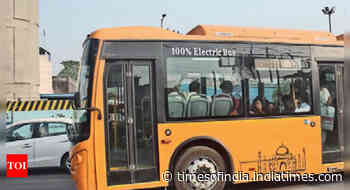 Can e-buses plug transport gaps around metro stations in Ghaziabad? - Times of India