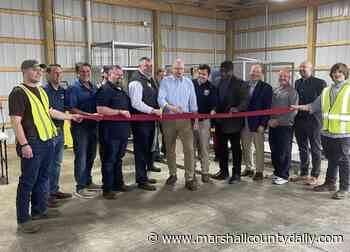 Ribbon Cut on Aurora Facility for Asian Carp Processing - marshallcountydaily.com
