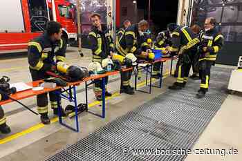 106 Einsätze für die Abteilung Stadt der Feuerwehr Kandern - Kandern - Badische Zeitung