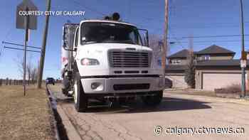 Sign of spring? Calgary street sweepers back on the road | CTV News - CTV News Calgary