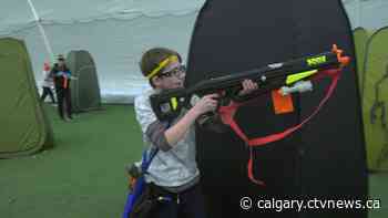 YYC Foam Wars hosts Nerf gun war for Calgary kids | CTV News - CTV News Calgary