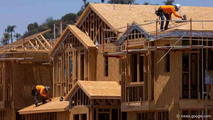 Homebuilding confidence drops to seven-month low amid surging mortgage rates - KSL.com