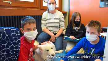 Seeäckerschule Calw-Stammheim - Schulhündin Kyra hilft beim Lernen - Schwarzwälder Bote