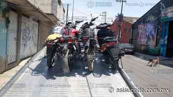 SS y FGJEM recuperan en inmueble de Ixtapaluca cuatro motocicletas robadas - Noticiario Así Sucede