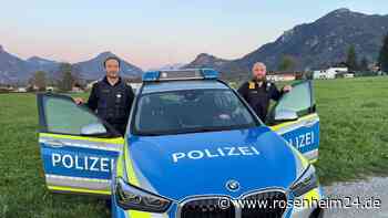 Ungewöhnlicher Einsatz für die Brannenburger Polizei am Ostersonntag