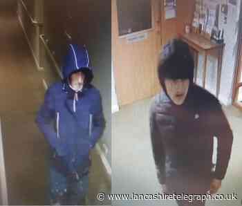 Men in CCTV wanted over Nelson TV and cash box burglary