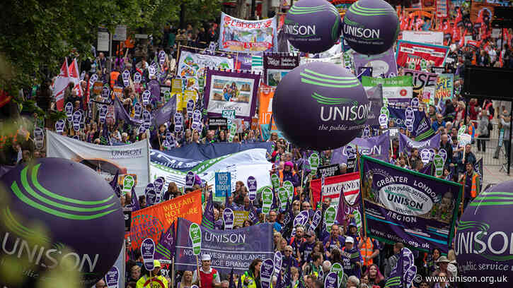 Join UNISON to take action on the cost of living crisis