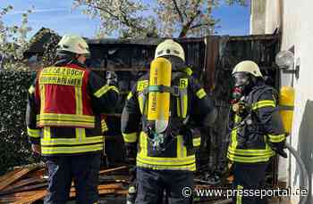 FF Goch: Feuer durch Abflämmarbeiten
