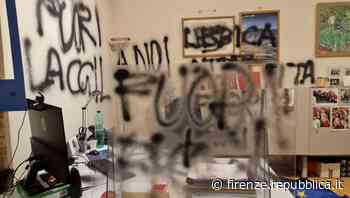 Siena, scritte omofobe e fasciste dentro l'università - La Repubblica Firenze.it