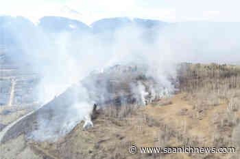 Human-caused wildfire near northern BC community now out of control – Saanich News - Saanich News