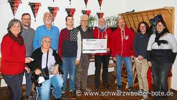 Unterstützung für Lebenshilfe - SV Vollmaringen sichert mit Spende Gruppenangebote ab - Schwarzwälder Bote