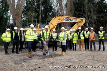 Ceremony held to mark start of construction of Rickmansworth care home