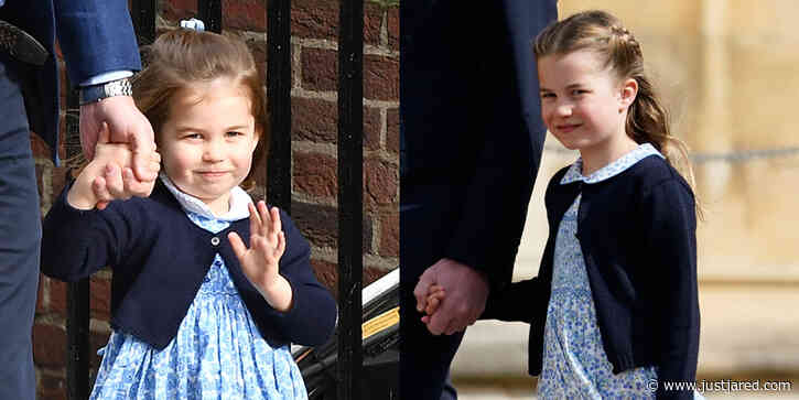 Princess Charlotte's Easter 2022 Outfit Matches a Blue Dress She Wore as a Toddler!