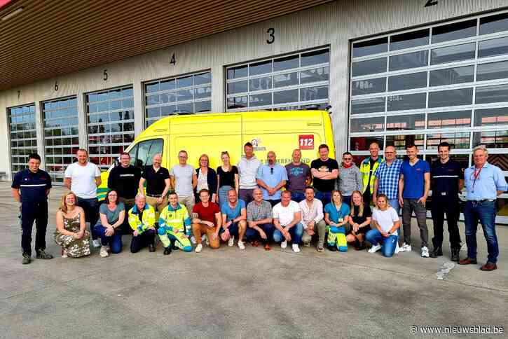 Vanaf mei is ziekenwagen 24 uur per dag inzetbaar: “50 ambulanciers en verpleegkundigen maken dit mogelijk”