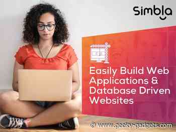 Deals: SIMBLA No Code Platform 5-Yr Subscription, save 96%