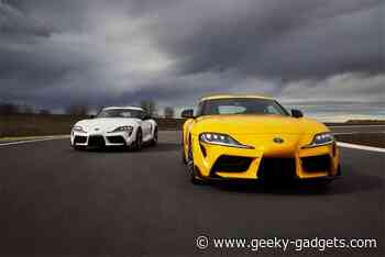 Toyota Supra will gain a manual transmission