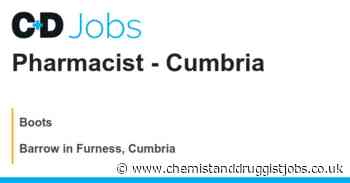 Boots: Pharmacist - Cumbria