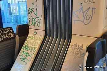 Nach Preußen-Spiel: Polizei ermittelt wegen Schmierereien und Kopfnuss