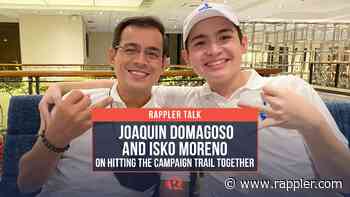 Rappler Talk: Joaquin Domagoso, Isko Moreno on hitting campaign trail together - Rappler