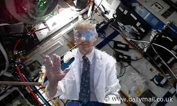 Holographic doctor visits the International Space Station