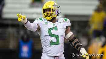 Is draft prospect Kayvon Thibodeaux the answer to the Jets' pass-rushing woes?