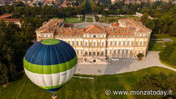 Volo in mongolfiera sulla Reggia di Monza - MonzaToday