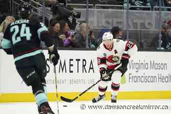 Kraken beat Senators 4-2 for second straight victory - Dawson Creek Mirror