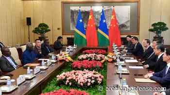 China says Solomon Islands security pact signed; critics knock Morrison government