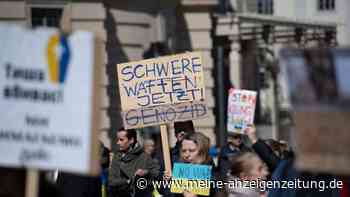 Umfrage: Knappe Mehrheit für schwere Waffen für Ukraine