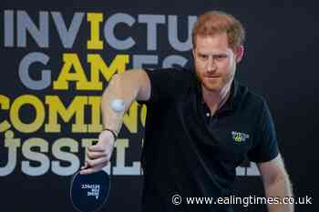 Harry shows off table tennis skills at Invictus Games - Ealing Times