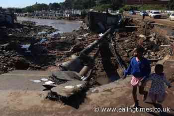 South Africa launches relief cash for Durban flooding, with 443 dead - Ealing Times