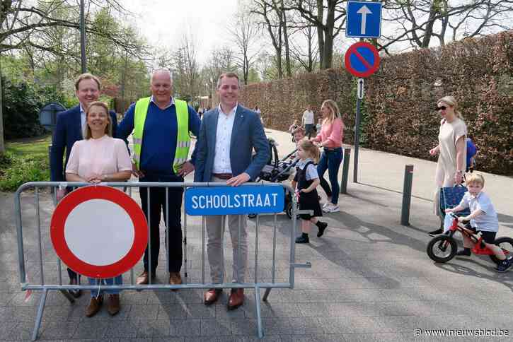 Bakfietsen veroveren nu ook Sint-Ludgardisschool: schoolomgeving verboden terrein voor auto’s