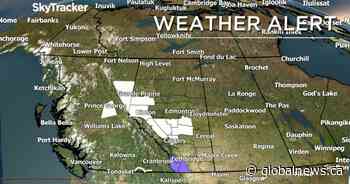 Snowfall warnings in place for parts of western, central Alberta