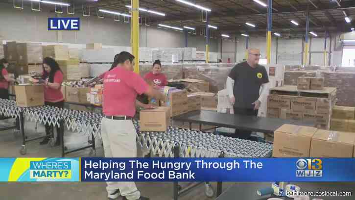 Where’s Marty? Visiting The Maryland Food Bank To See The Scope Of Our Hunger Problem