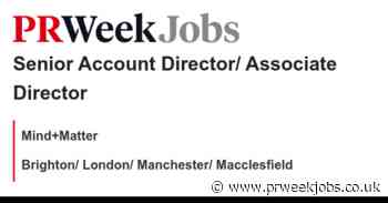 Mind+Matter: Senior Account Director/ Associate Director