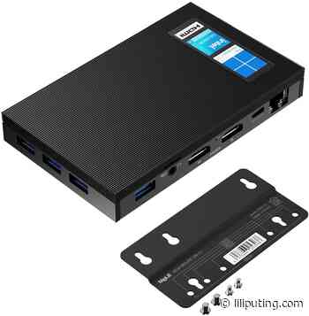 Mele Quieter3Q pocket-sized fanless PC has an Intel Celeron N5105 Jasper Lake processor - Liliputing