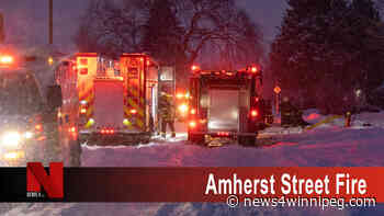 Crews battle fire on Amherst Street Sunday night - NEWS4.ca