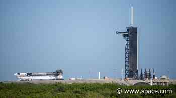 SpaceX rolls out rocket for Crew-4 astronaut mission ahead of Saturday launch (photos)