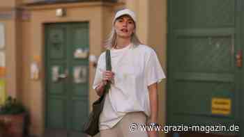 Mode-Trends 2022: 3 Varianten, ein weißes Basic T-Shirt zu kombinieren - GRAZIA Deutschland