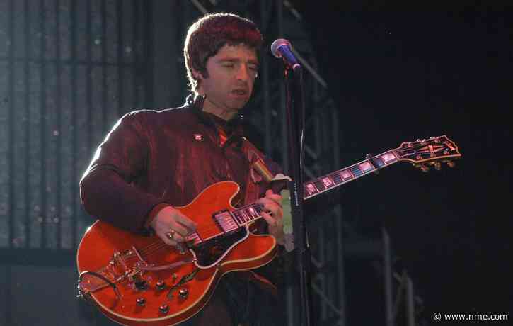 Noel Gallagher’s damaged guitar on night Oasis split is being auctioned