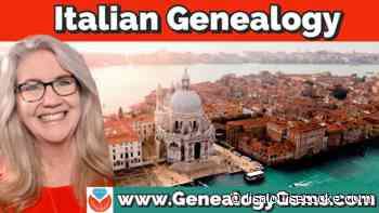 Italian Genealogy – Research Your Italian Heritage