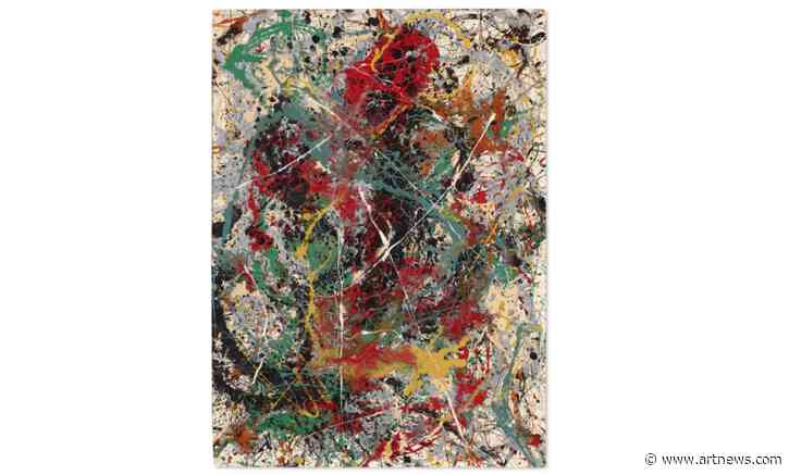 Jackson Pollock Drip Painting Expected to Fetch $45 M. at Christie’s