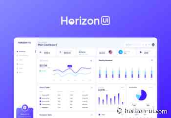 Horizon UI - Trendiest open-source React admin template